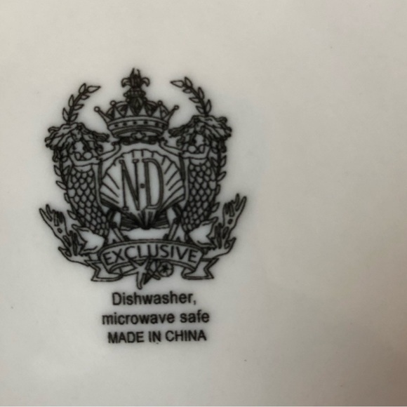 Set of two ND Exclusive dessert plates - Picture 4 of 9